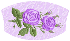 DNSWILL 506 PU Satin Rose Purple